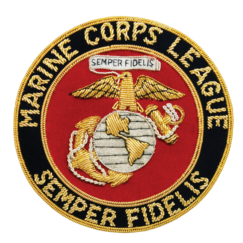 evidence Wonder Monkey Marine Corps League Blazer Patch – The Marine Shop
