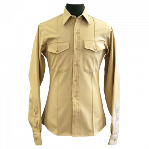 Long Sleeve Khaki Shirt Included (French Cuffs Available for Additional Charge)