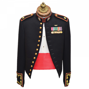 USMC Male Officer Evening Dress Jacket with Accessories