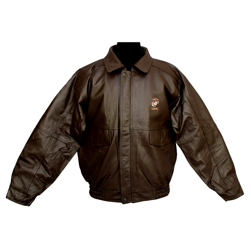 usmc leather flight jacket