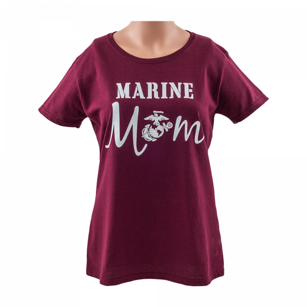 Marine Mom T-Shirt - XLARGE-0