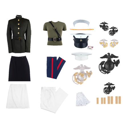 Female Officer Blue Dress Package - The Marine Shop