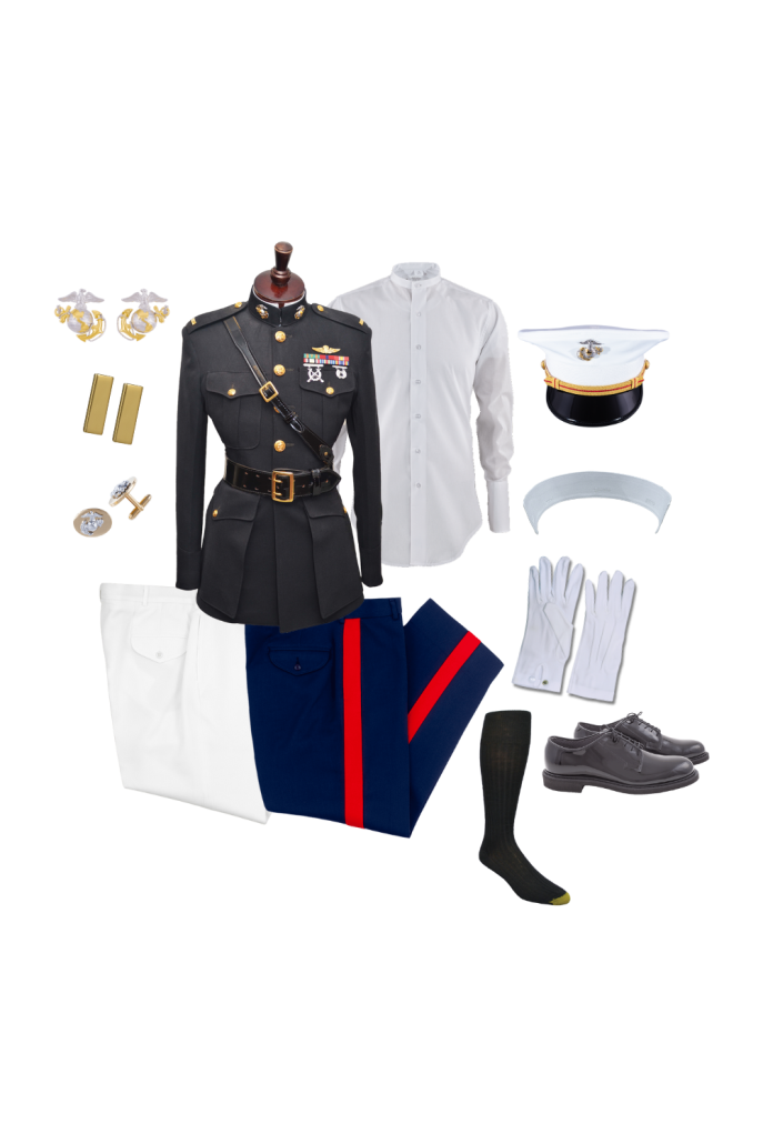 marine dress blue uniform