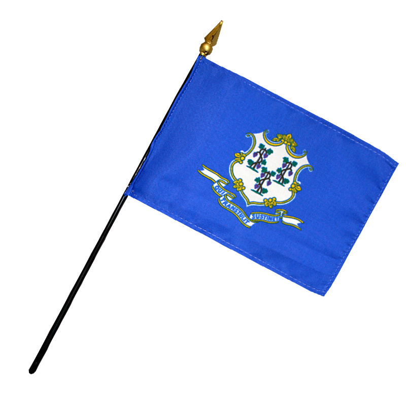 Connecticut Mini Flag - The Marine Shop