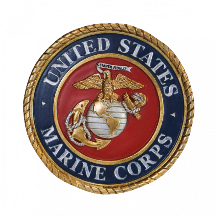 USMC Emblem Garden Stake - The Marine Shop