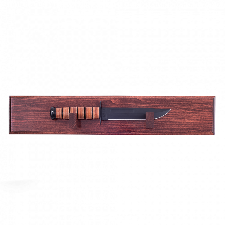 KBar Wall Display w/Cherry Finish (Poplar) The Marine Shop