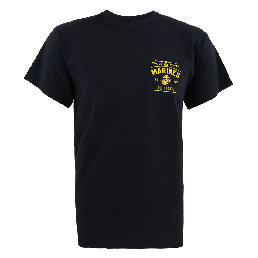 Retired Marines T-Shirt - The Marine Shop