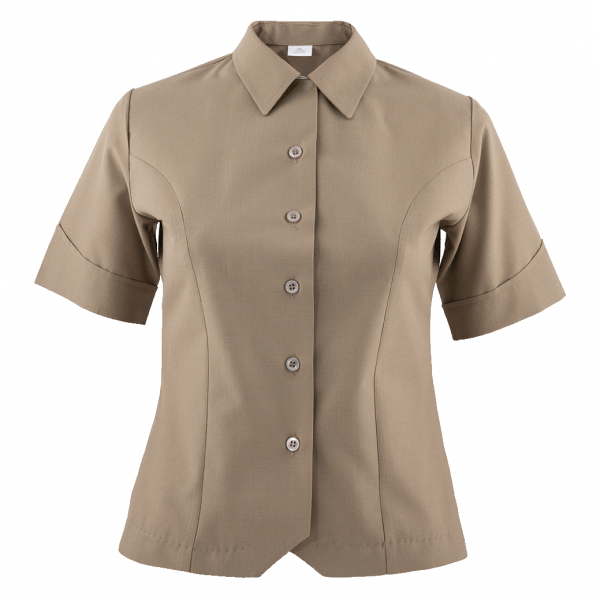 Short Sleeve Khaki Shirt (Female) The Marine Shop