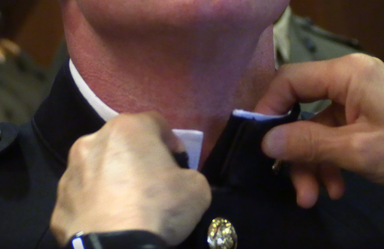 Marine Uniform How To: Dress Blue Collar - The Marine Shop