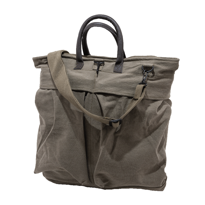 Vintage Canvas Helmet Bag The Marine Shop