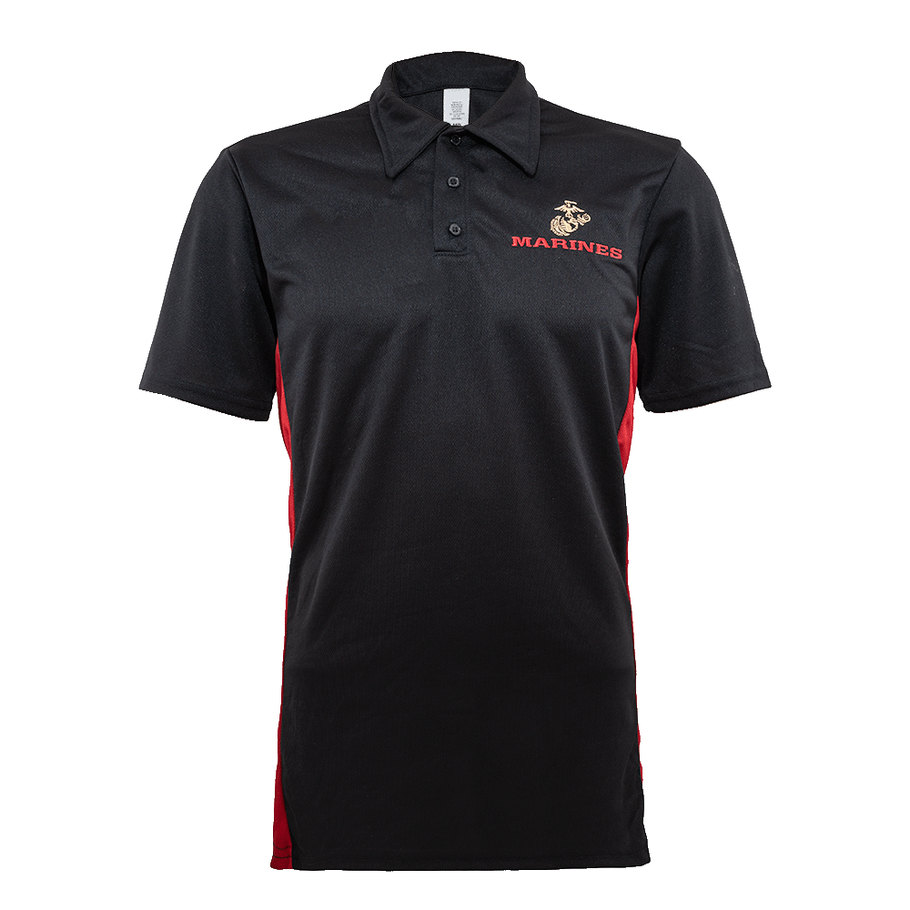 Marines Performance Golf Shirt - The Marine Shop