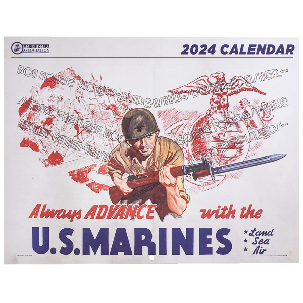 2024 MCA Calendar The Marine Shop