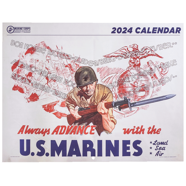 2024 MCA Calendar The Marine Shop