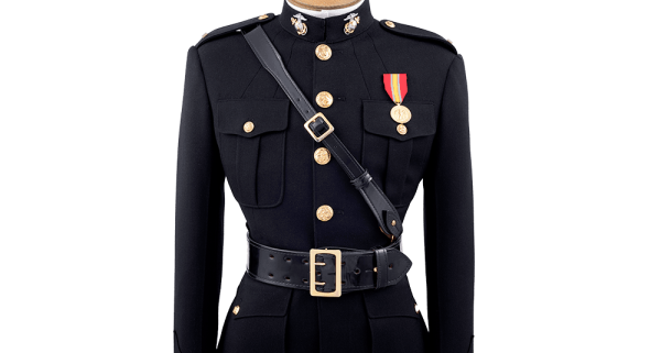Marine Uniforms-Male Dress Blue Coat