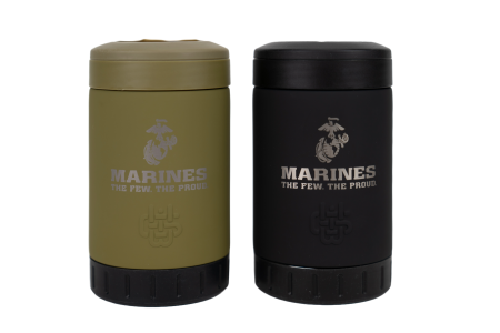 Olive and Black Wyld Gear Marines Koozie