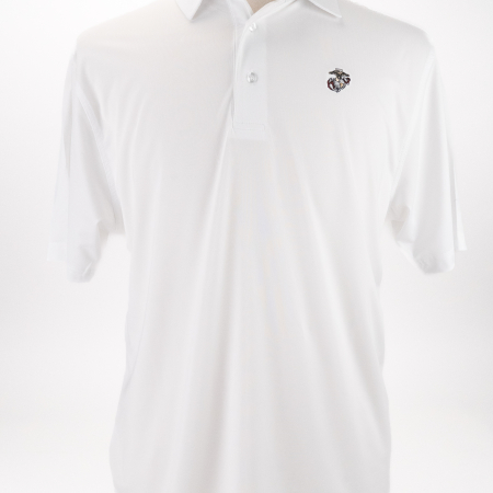 Jersey Fabric EGA Polo - white