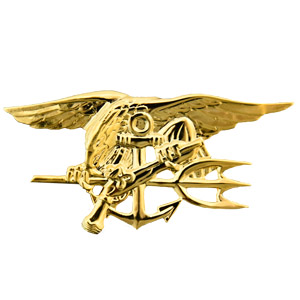 Special Warfare Badge - Standard Gold Plated - The Marine Shop